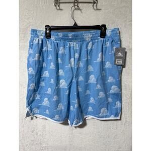Disney Store Toy Story Andys Bedroom Cloud Wallpaper Shorts Size L *NWT